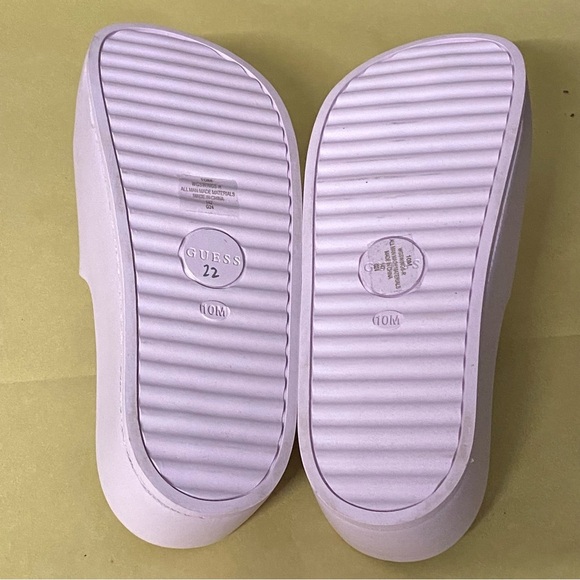 NEW Guess Swings Platform Pool Slides Liliac Purple 10 - Picture 6 of 6